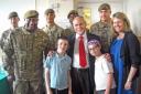 Cash boost for special needs school and soldiers' charity