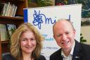 Marilyn Norman and Mark Gillham from MIND