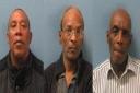 Jailed: Alvin Muschette, Noel Hutton and Robert Hutton
