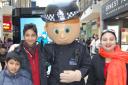 PC Connie has been giving out crime prevention advice