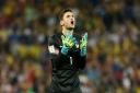 Hugo Lloris shows his frustration as another French chances goes astray. Picture: Action Images