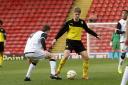 Byers in action in last year's FA Youth Cup. Picture: Holly Cant