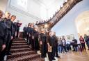 Tonic Choir per5forming at Bentley Priory Museum