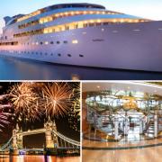 Spend New Years Eve on a super yacht in London (Sunborn London/Canva)