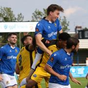 Wealdstone's Jack Cook says keeping most of last year's squad together is a big plus. Picture: JON TAFFEL