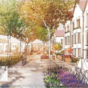Byron Quarter. 149 new homes will be built at the site of a former driving school. Image Credit: Harrow Council. Permission to use with all LDRS partners