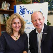 Marilyn Norman and Mark Gillham from MIND