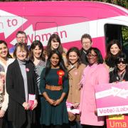 Harriet Harman MP joined Labour’s candidate Uma Kumaran, along with MPs Diane Abbott and Rachel Reeves