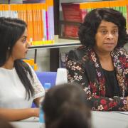 Baroness Doreen Lawrence told students to 'have a voice and be heard'