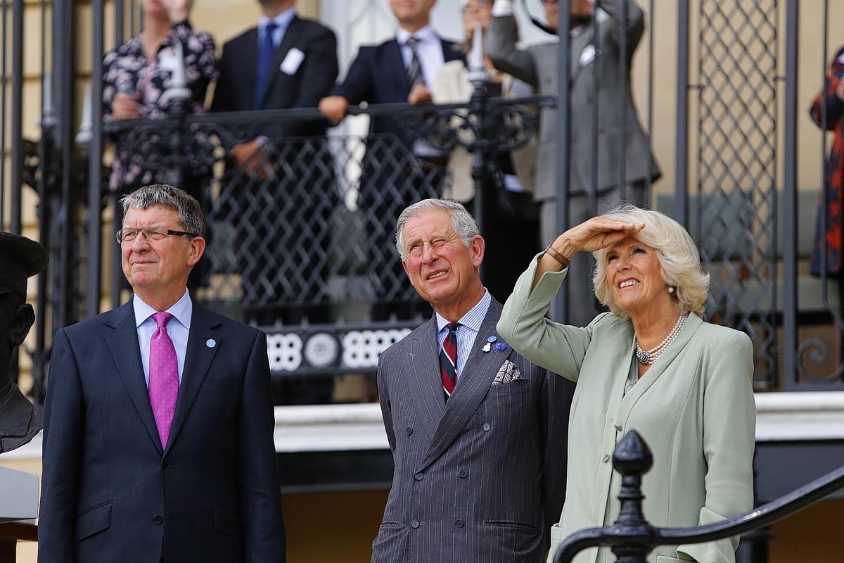 The Prince of Wales and the Duchess of Cornwall opened a new museum at Bentley Priory in Stanmore to commemorate the house's role in the Battle of Britain.