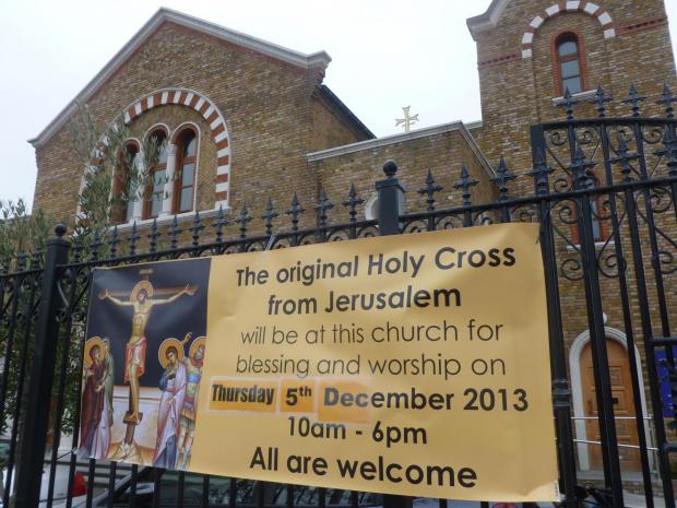 A fragment of the True Cross, recognised by the majority of Catholic and Greek Orthodox movements, will be arriving in Harrow this week