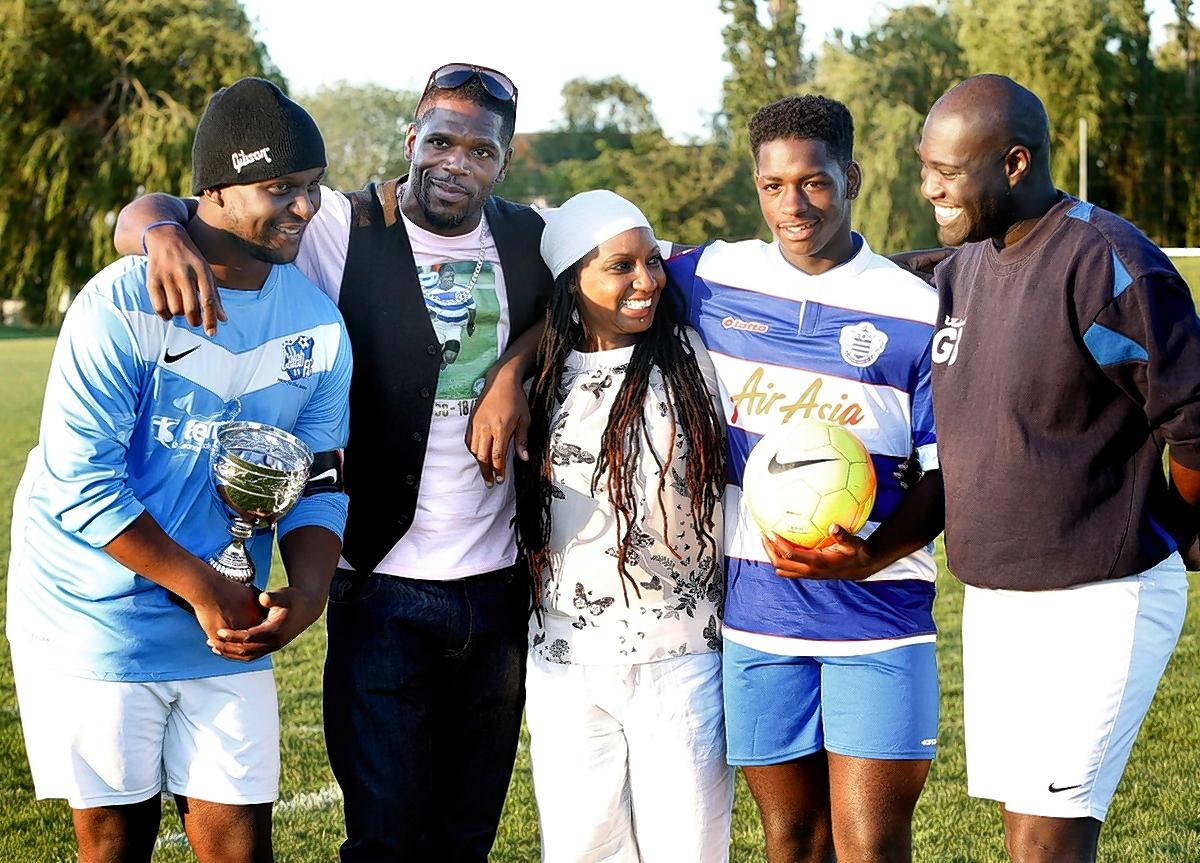The match was organised by Kiyan's father Mark Prince, who set up the Kiyan Prince Foundation to lead young people away from gangs and knife crime.