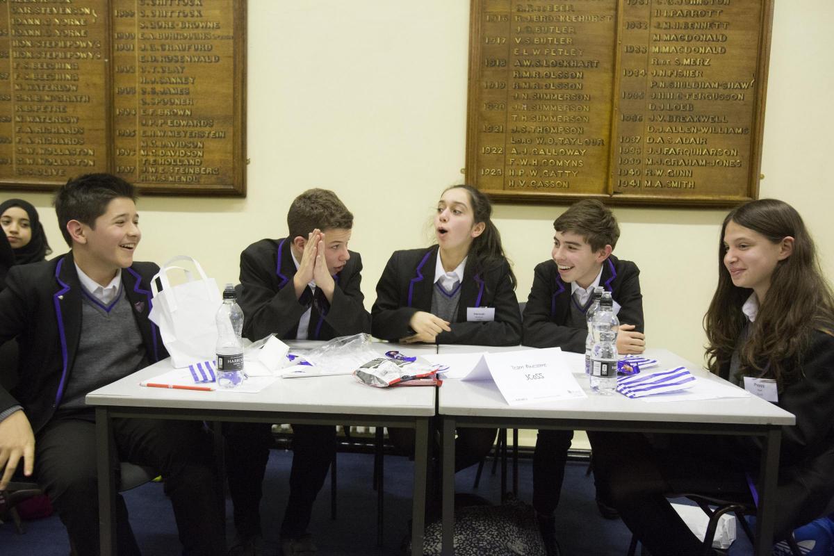 University Challenge style competition between schools in Harrow and Barnet to raise money for Mind charity