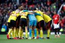 Watford preparing for their game at Manchester United. Picture: Action Images