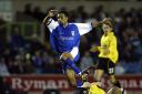 Paul Ifill playing against Watford. Picture: Action Images