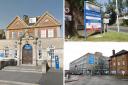 Mount Vernon Cancer Centre, in Northwood, is relying on £272 million to fund a transfer to Watford General Hospital. Photos: Newsquest/Google