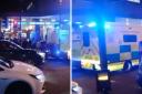 Two people have been arrested after a triple stabbing outside Harrow-on-the-Hill station