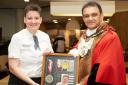 Jackie Padilla presented with community award by mayor of Harrow