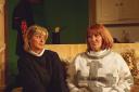 Hilary Rhodes as Geraldine Grainger with Julie Lilley as Alice the Verger