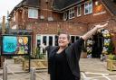 Holly Slater, general manager, outside The Whittington