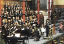 Harrow Choral Society's Christmas celebration concert takes place in Harrow School's Speech Room