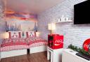 You could be in with a chance of sleeping in the iconic Coca Cola Christmas truck