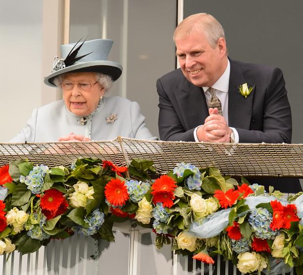 Harrow Times: (left to right) Queen Elizabeth II and Prince Andrew. Credit: PA