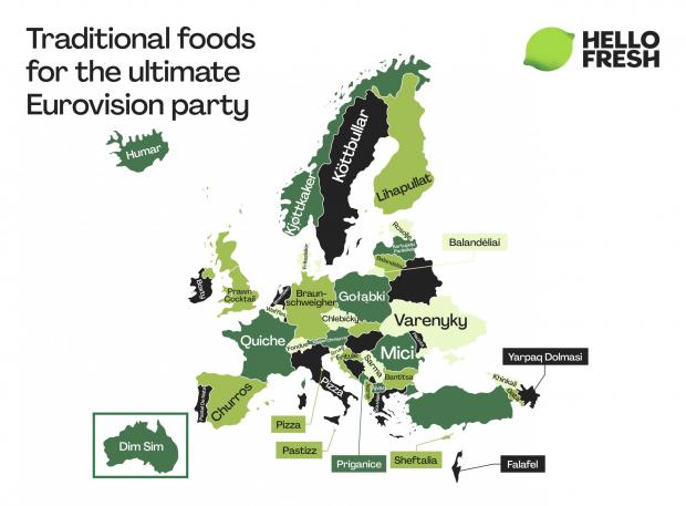 Harrow Times: Traditional European foods by country from HelloFresh. Credit: HelloFresh