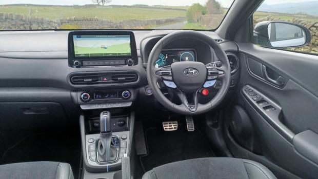 Harrow Times: The Kona N's sporty interior is also appealing 