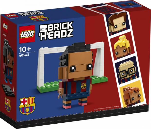 Harrow Times: LEGO® BrickHeadz™ FC Barcelona Go Brick Me. Credit: LEGO