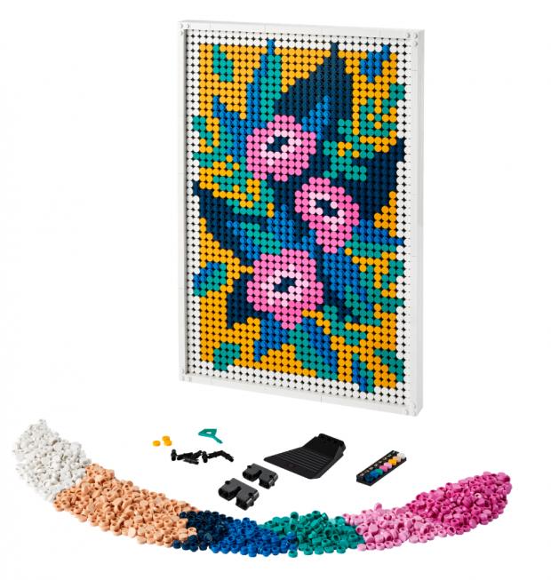 Harrow Times: LEGO® Art Floral Art Set. Credit: LEGO