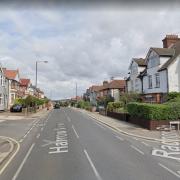Buckingham Road, left, and Radnor Road, right, are set to be closed at their junctions with Harrow View from Monday. Picture: Google Street View