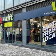The new Swift store in Wembley