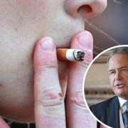 Bob Blackman called for the minimum age to buy tobacco products be raised from 18 to 21. Credit: PA