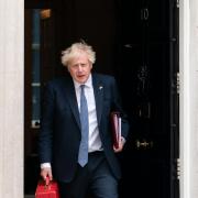 Prime Minister Boris Johnson departs 10 Downing Street, London, the day after the publication of the Sue Gray report into parties in Whitehall during the coronavirus lockdown. Credit: PA