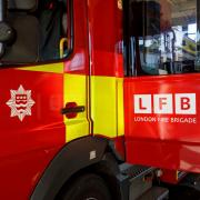 London Fire Brigade was called to the fire in Bransgrove Road