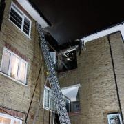 Four children were forced to flee a flat fire in Alexandra Avenue, Harrow, caused by smoking materials not being put out safely