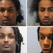 Four men were sentenced for attempted robbery after a violent attempted robbery in the West End