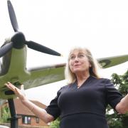 Councillor Susan Hall after she named as the Conservative Party candidate for the Mayor of London election in 2024, at the Battle of Britain Bunker in Uxbridge
