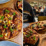 Delicious London-style pizza at Japes in Soho