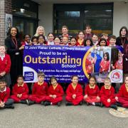 St John Fisher Catholic Primary School celebrates an 'outstanding' Ofsted report