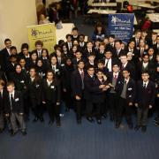 Pupils, staff and volunteers at MasterMind in Harrow 2018