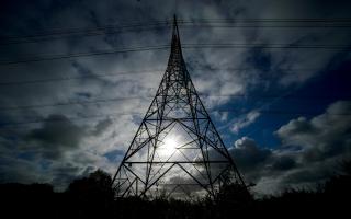 An electricity pylon in Cheshire (PA)