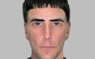 The suspect's image released by Met Police