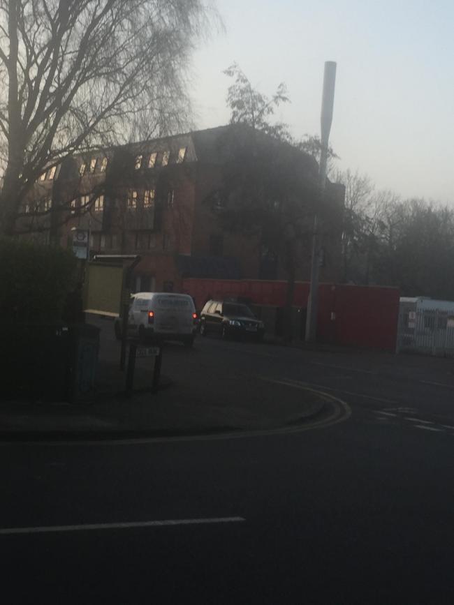 Paramedics were called to Pinner Road today  Picture by Kristina Bennett