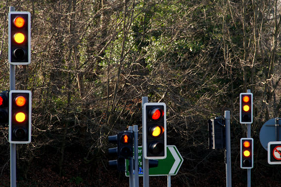 Temporary and faulty traffic lights play havoc on the roads